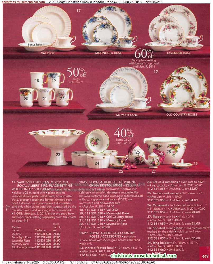 2010 Sears Christmas Book (Canada), Page 479