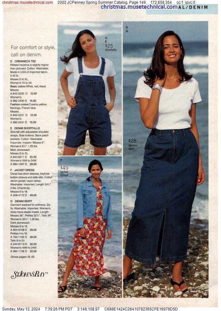 2002 JCPenney Spring Summer Catalog, Page 149