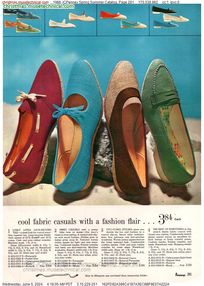 1966 JCPenney Spring Summer Catalog, Page 281