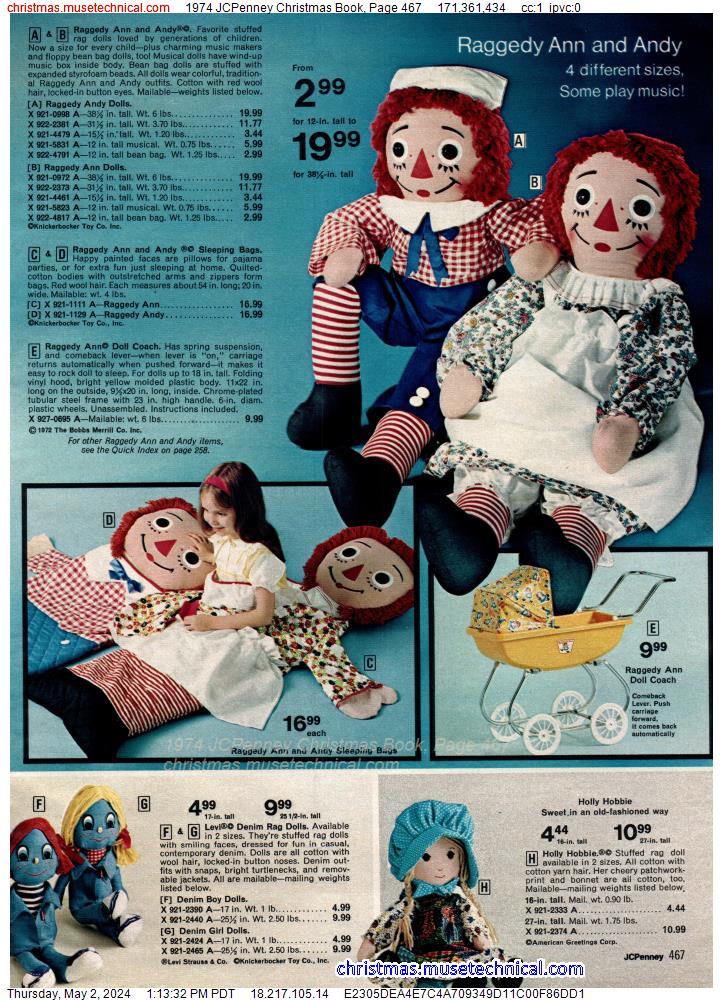 1974 JCPenney Christmas Book, Page 467