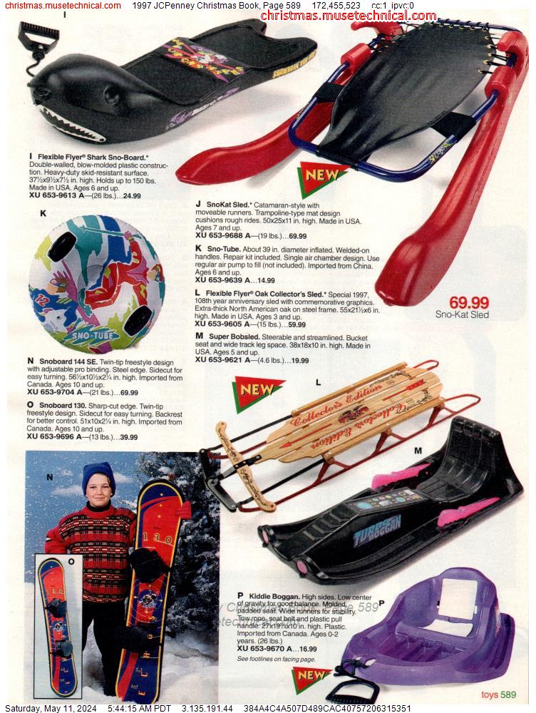 1997 JCPenney Christmas Book, Page 589