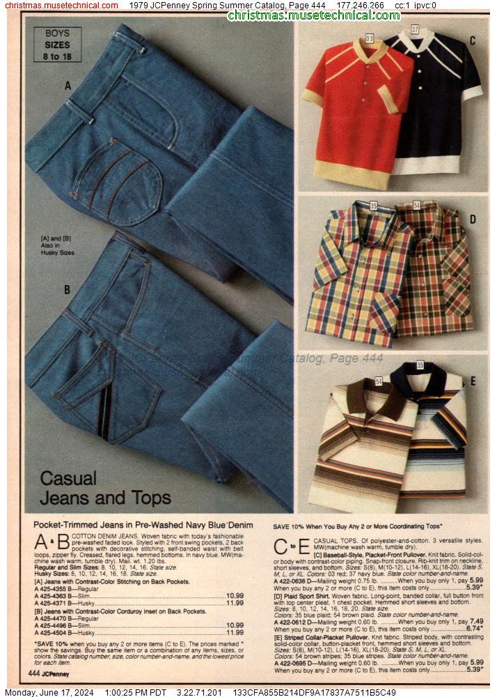 1979 JCPenney Spring Summer Catalog, Page 444