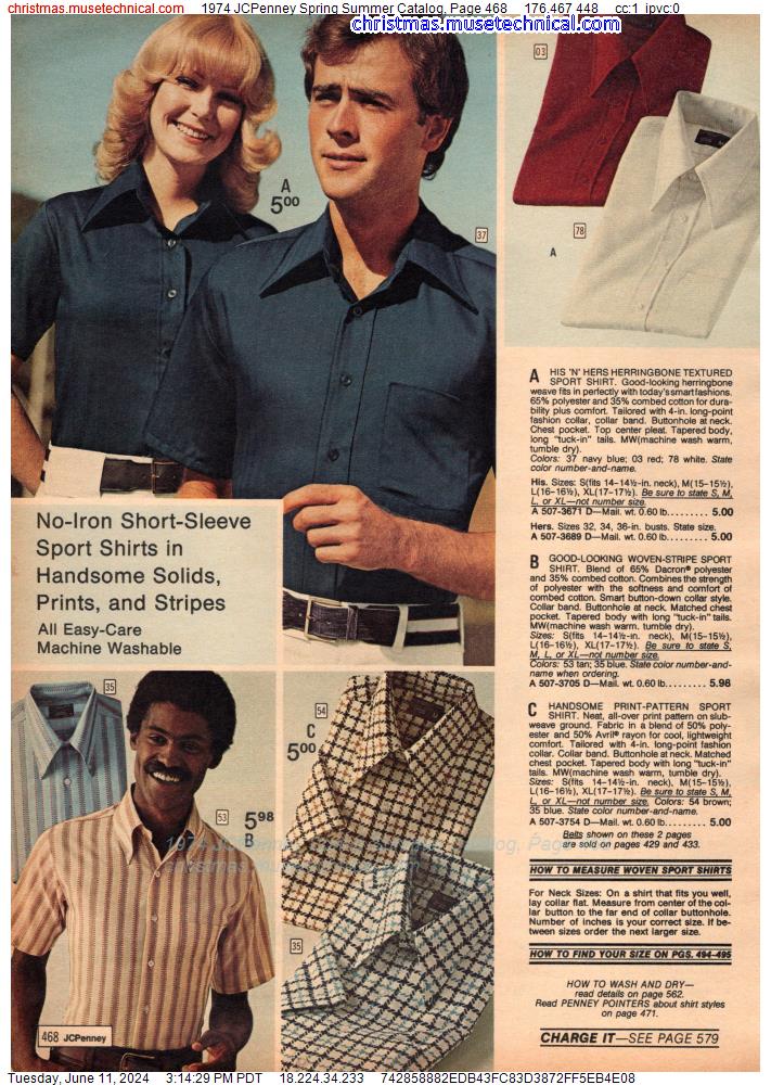 1974 JCPenney Spring Summer Catalog, Page 468