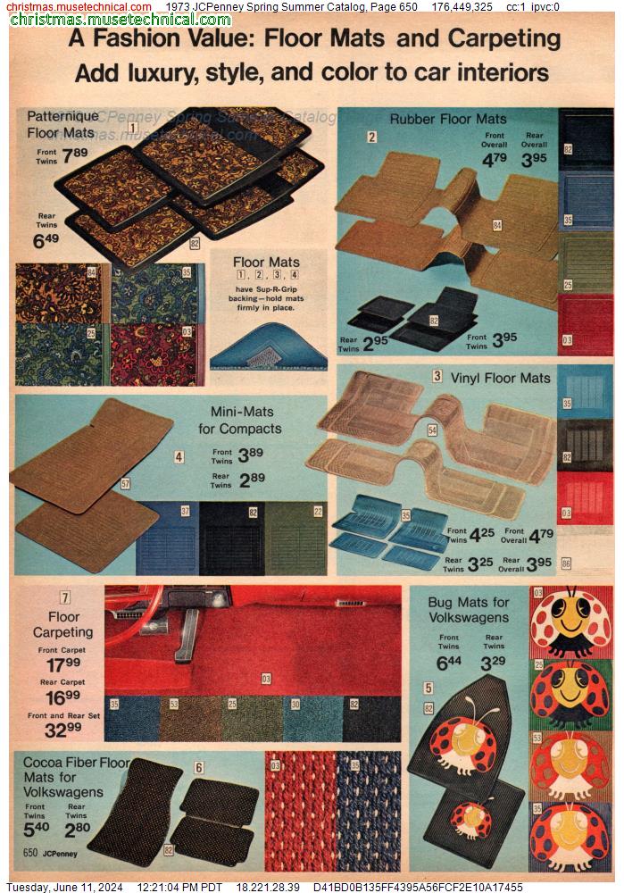 1973 JCPenney Spring Summer Catalog, Page 650