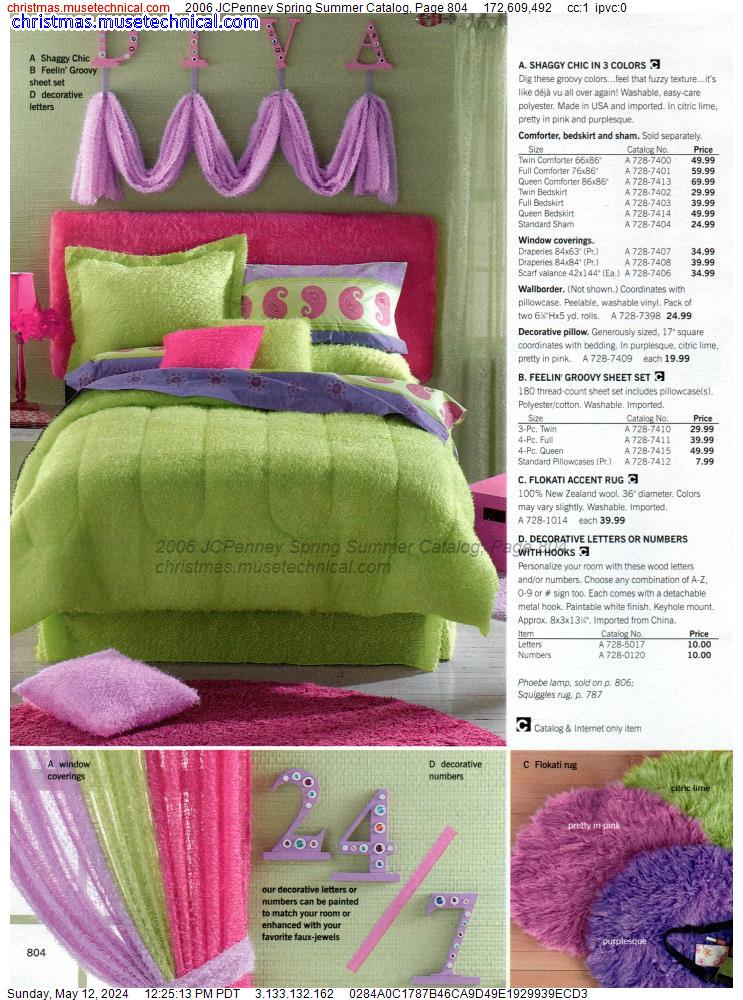 2006 JCPenney Spring Summer Catalog, Page 804