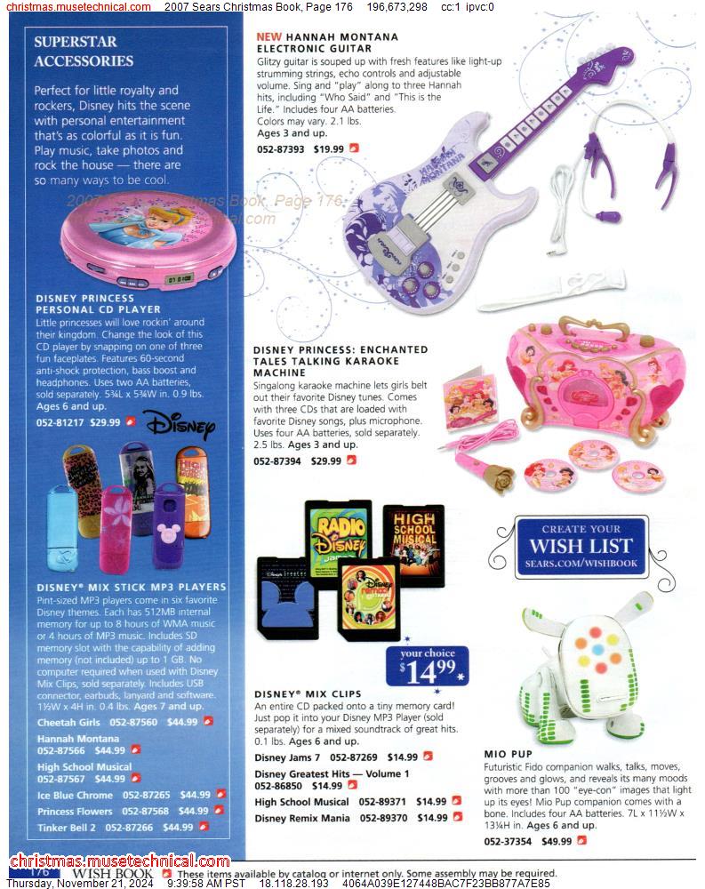 2007 Sears Christmas Book, Page 176