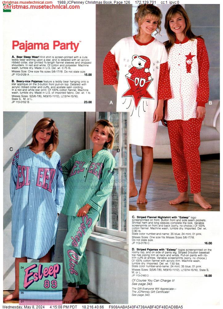 1988 JCPenney Christmas Book, Page 126