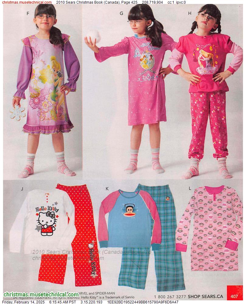 2010 Sears Christmas Book (Canada), Page 425