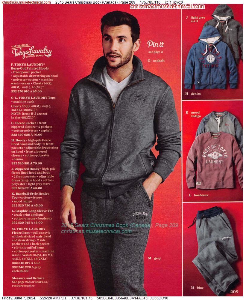 2015 Sears Christmas Book (Canada), Page 209