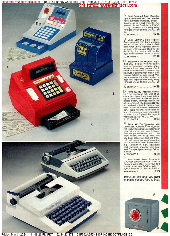 1988 JCPenney Christmas Book, Page 391