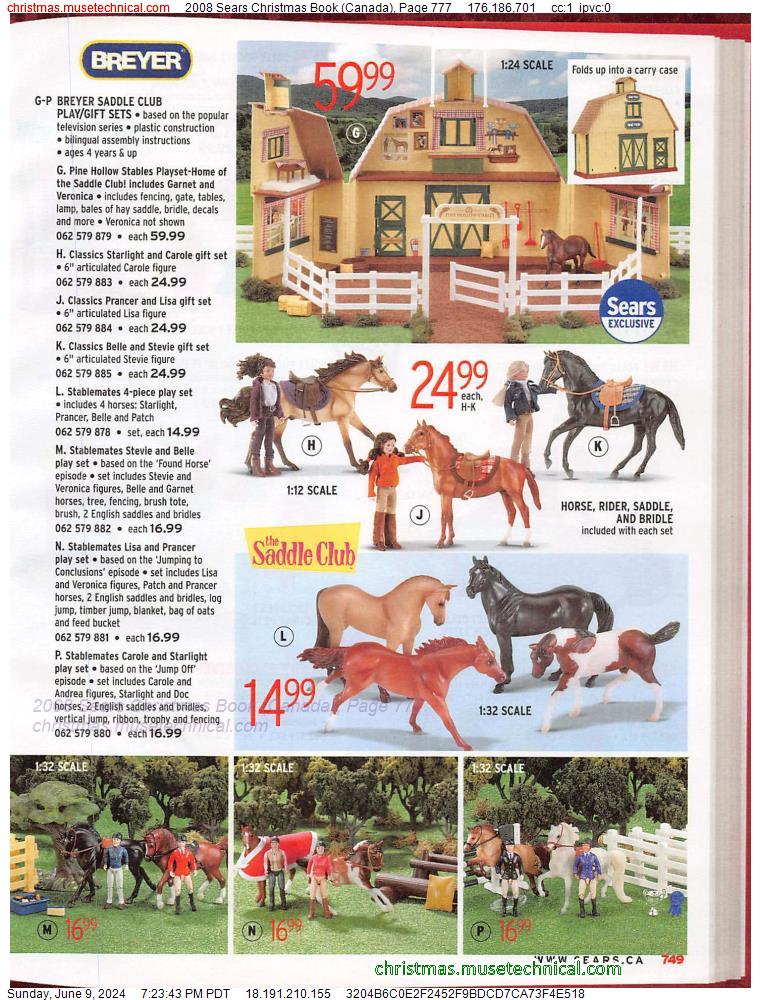2008 Sears Christmas Book (Canada), Page 777