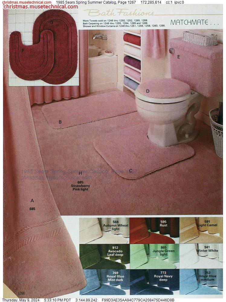 1985 Sears Spring Summer Catalog, Page 1267