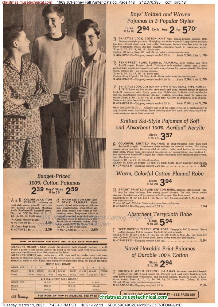 1969 JCPenney Fall Winter Catalog, Page 448