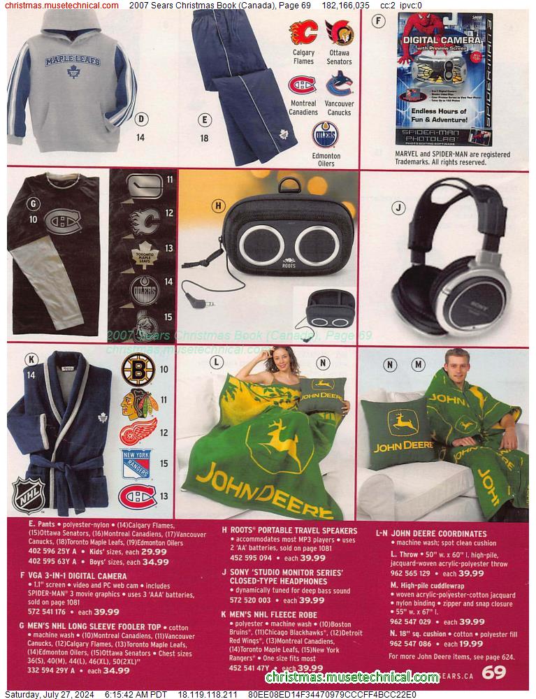 2007 Sears Christmas Book (Canada), Page 69