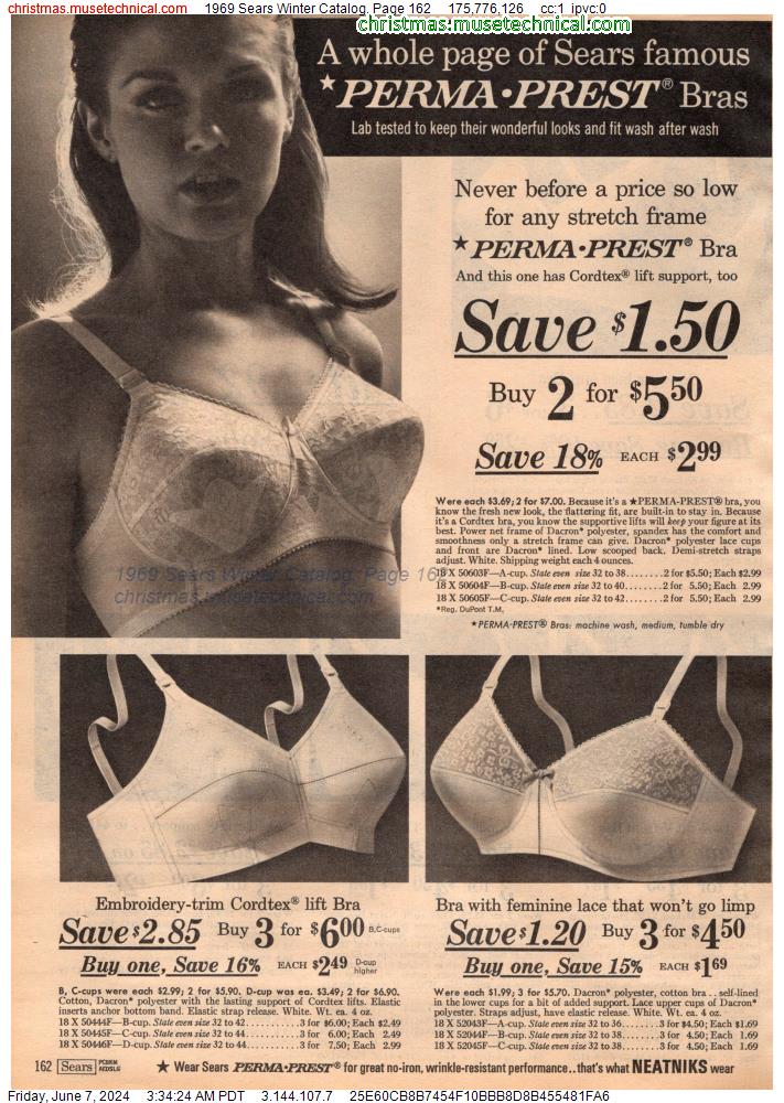1969 Sears Winter Catalog, Page 162