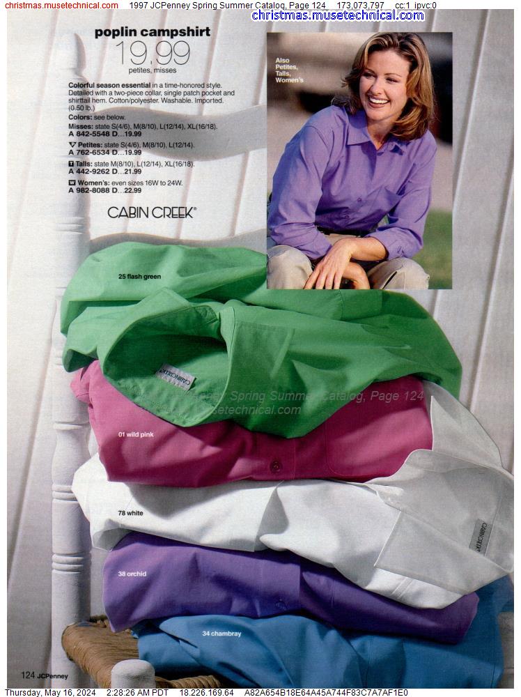 1997 JCPenney Spring Summer Catalog, Page 124
