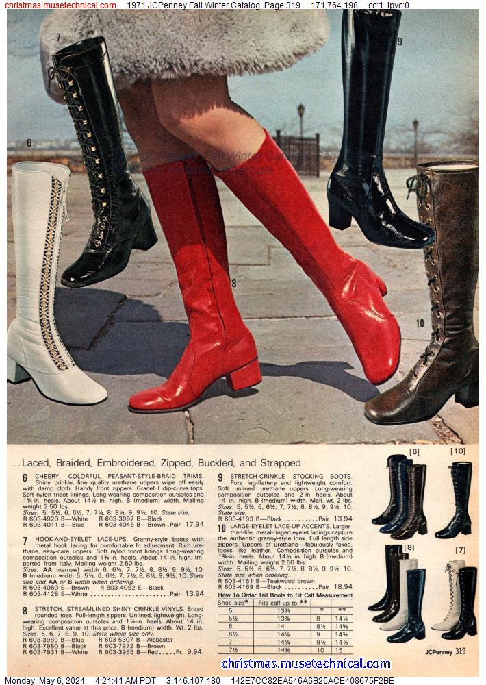 1971 JCPenney Fall Winter Catalog, Page 319