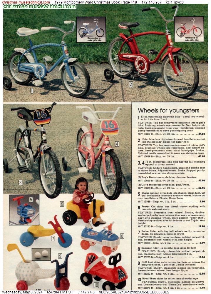 1979 Montgomery Ward Christmas Book, Page 418