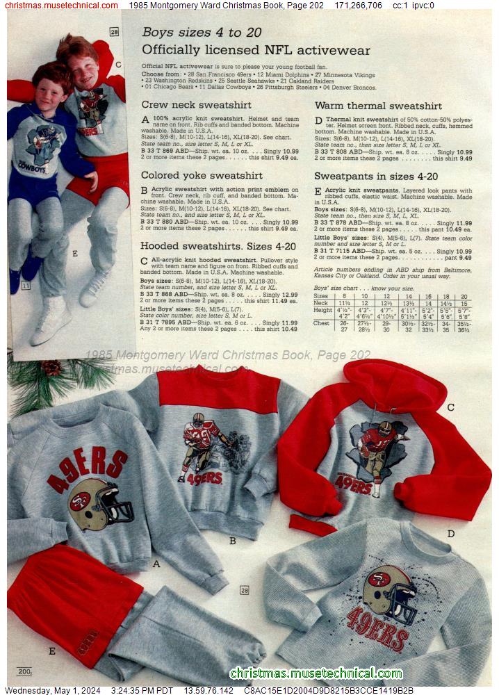 1985 Montgomery Ward Christmas Book, Page 202
