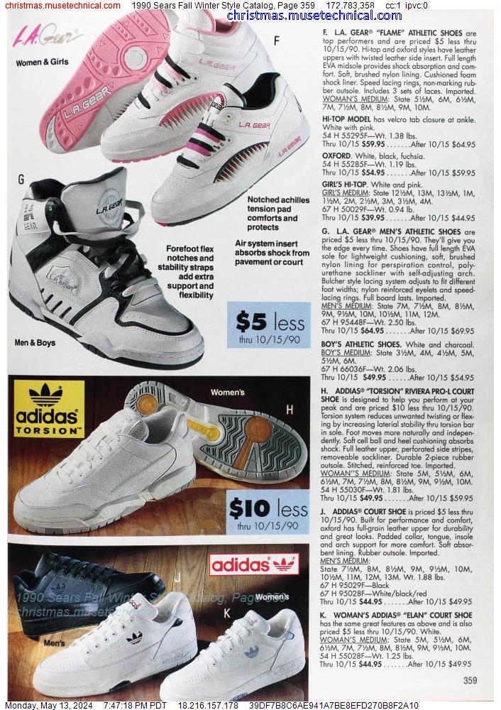 1990 Sears Fall Winter Style Catalog, Page 359