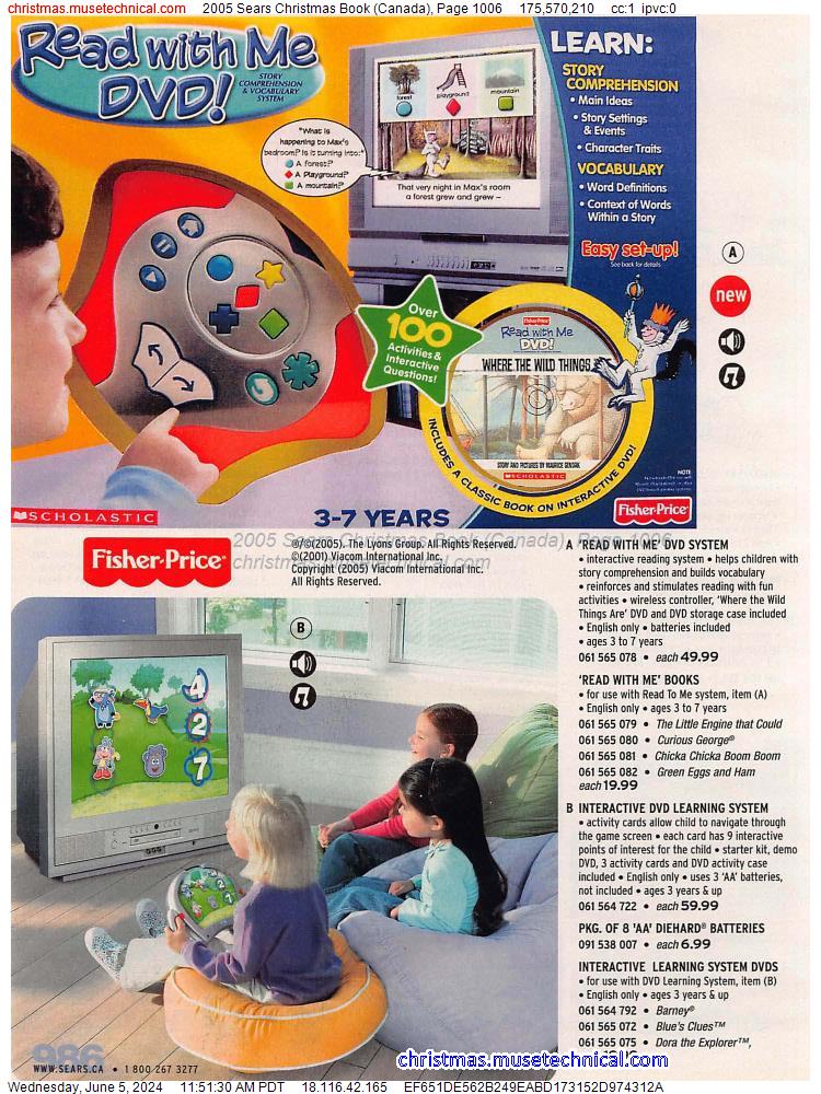 2005 Sears Christmas Book (Canada), Page 1006