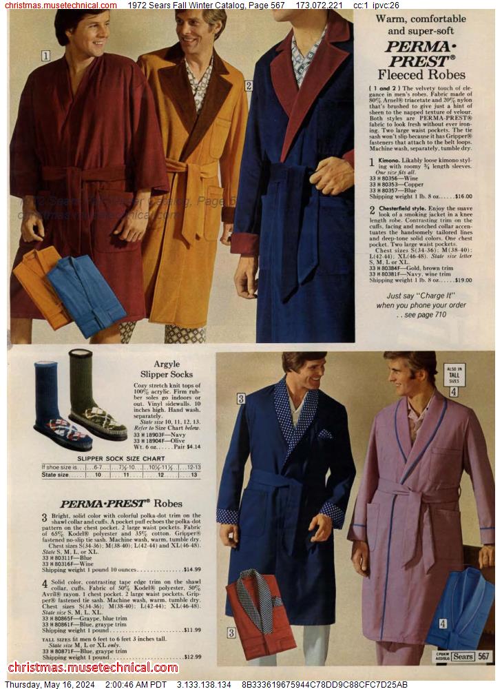 1972 Sears Fall Winter Catalog, Page 567