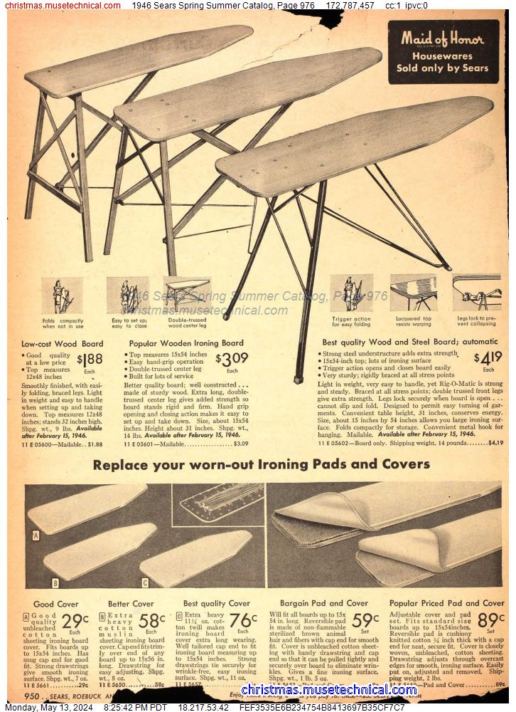 1946 Sears Spring Summer Catalog, Page 976