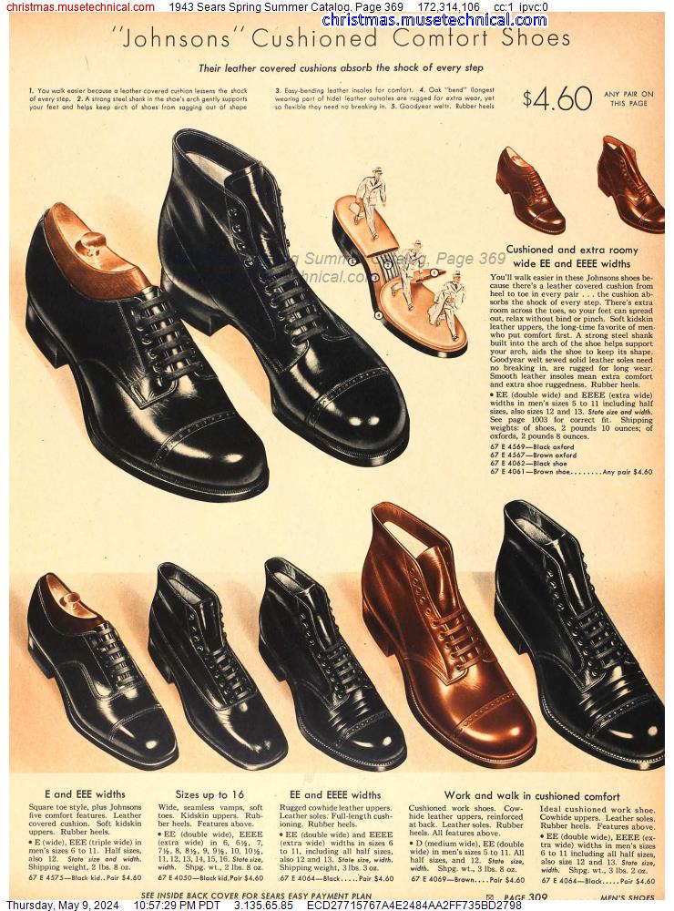 1943 Sears Spring Summer Catalog, Page 369