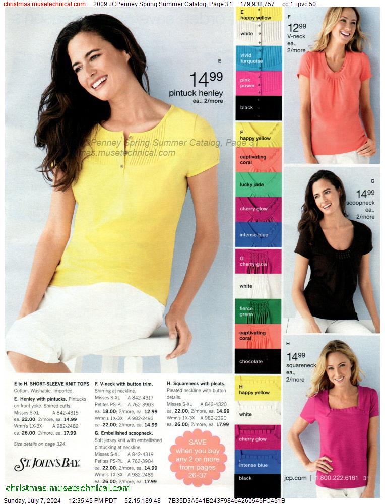 2009 JCPenney Spring Summer Catalog, Page 31