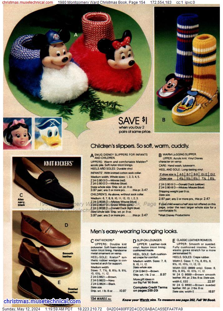 1980 Montgomery Ward Christmas Book, Page 154