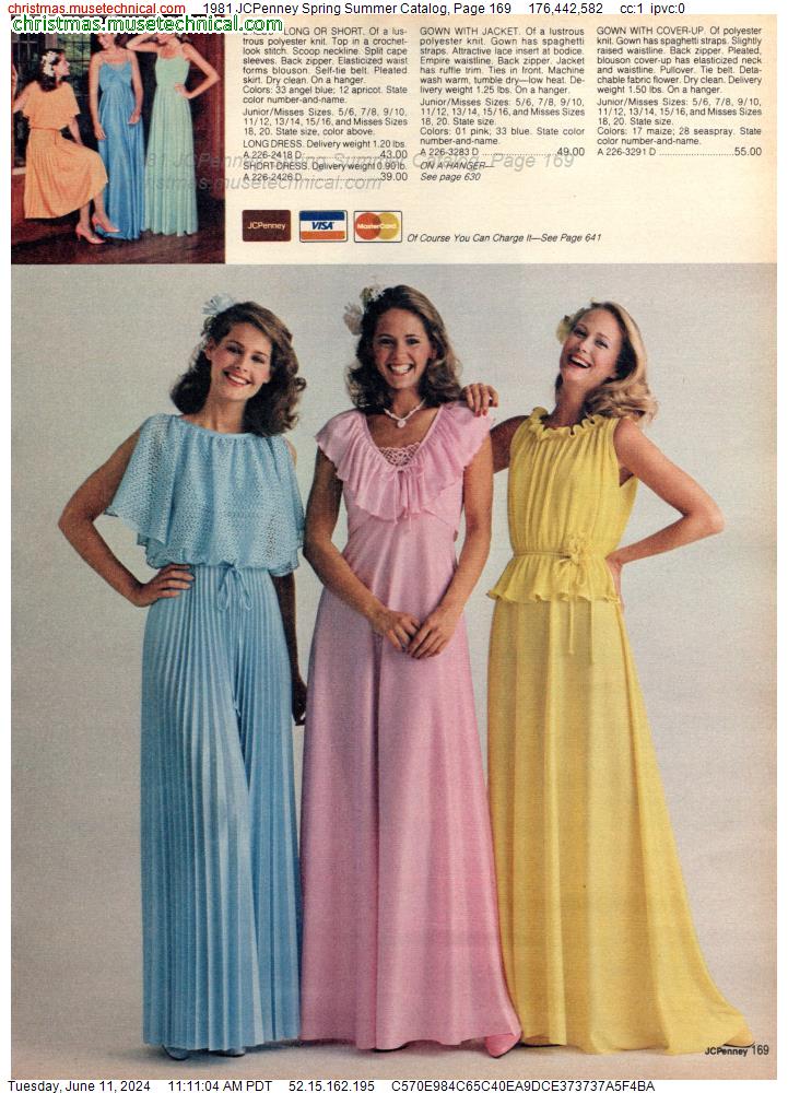 1981 JCPenney Spring Summer Catalog, Page 169