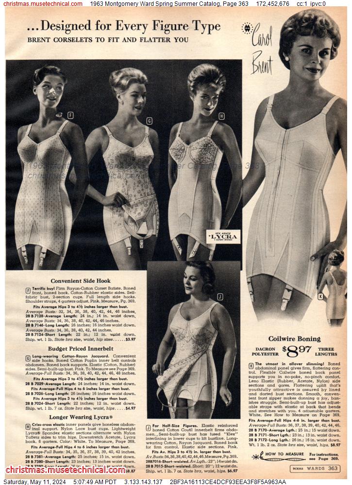 1963 Montgomery Ward Spring Summer Catalog, Page 363