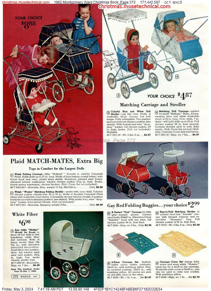 1962 Montgomery Ward Christmas Book, Page 272