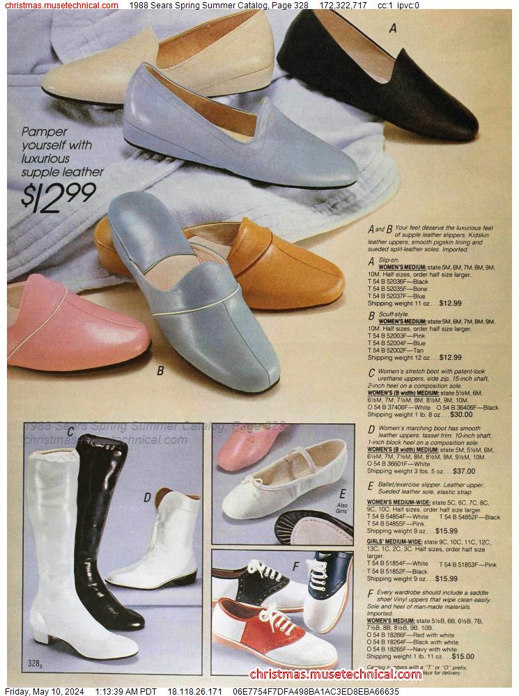 1988 Sears Spring Summer Catalog, Page 328