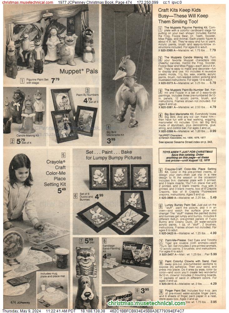 1977 JCPenney Christmas Book, Page 474
