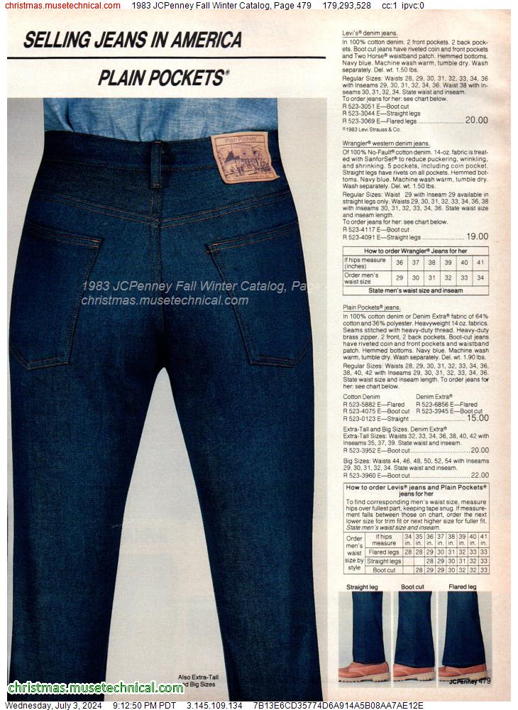 1983 JCPenney Fall Winter Catalog, Page 479