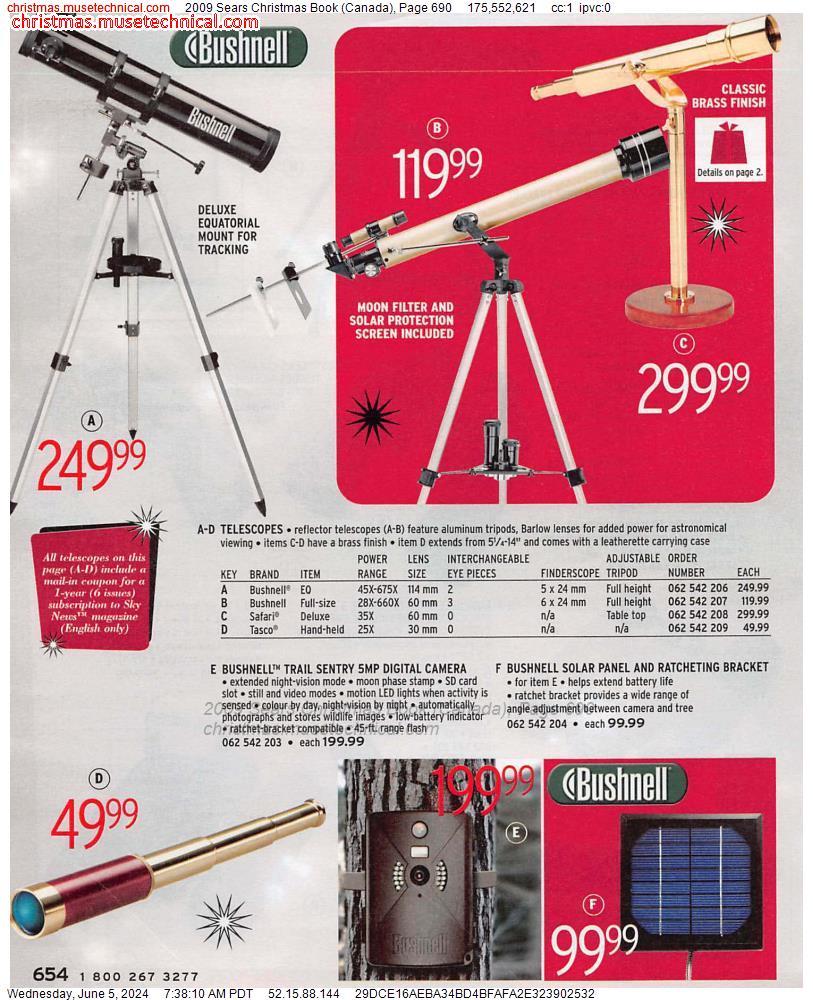 2009 Sears Christmas Book (Canada), Page 690