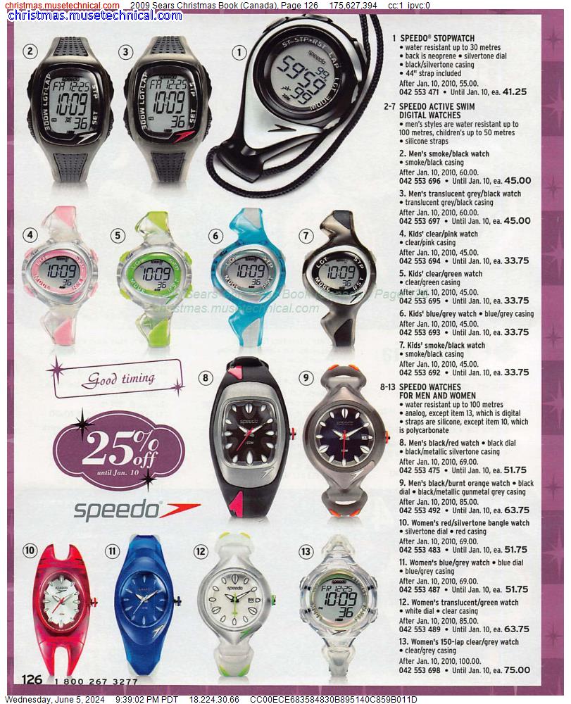 2009 Sears Christmas Book (Canada), Page 126
