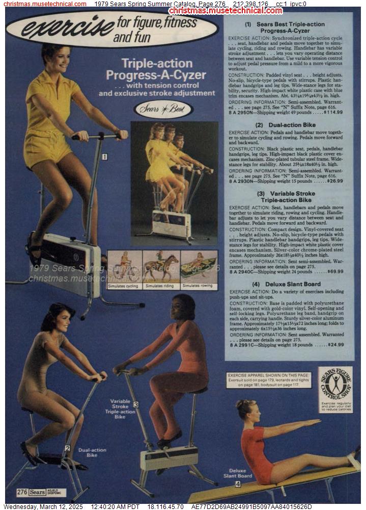 1979 Sears Spring Summer Catalog, Page 276