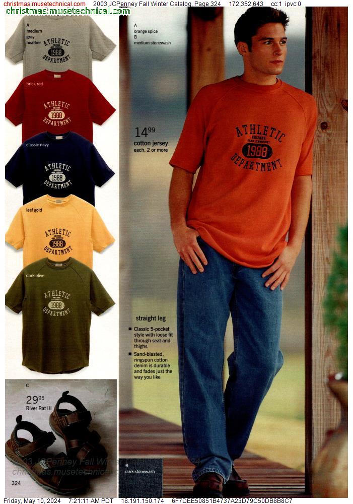 2003 JCPenney Fall Winter Catalog, Page 324