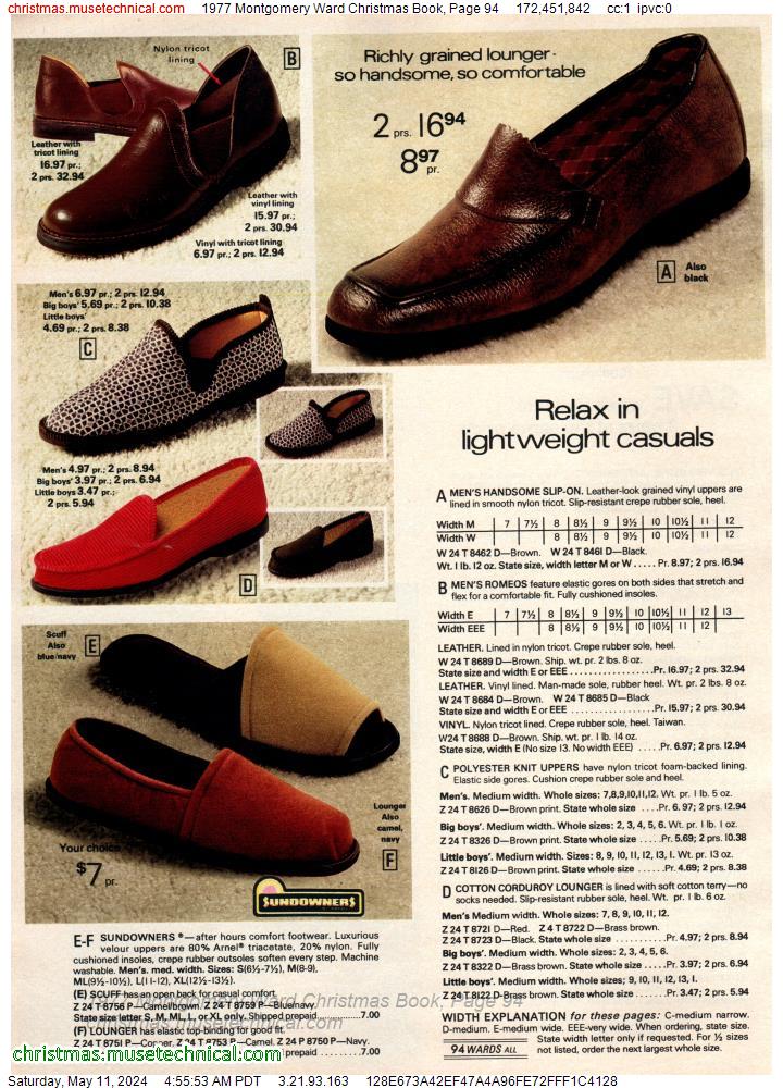 1977 Montgomery Ward Christmas Book, Page 94