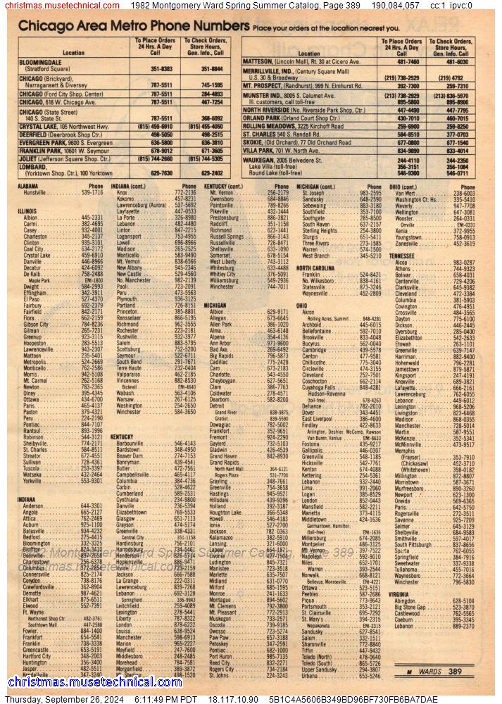 1982 Montgomery Ward Spring Summer Catalog, Page 389