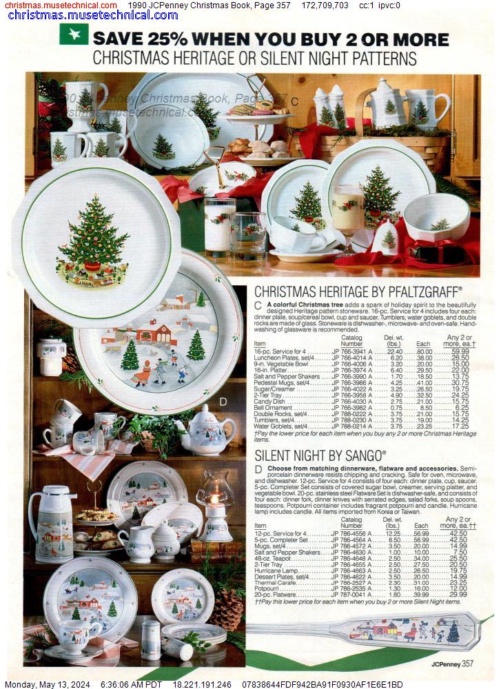 1990 JCPenney Christmas Book, Page 357