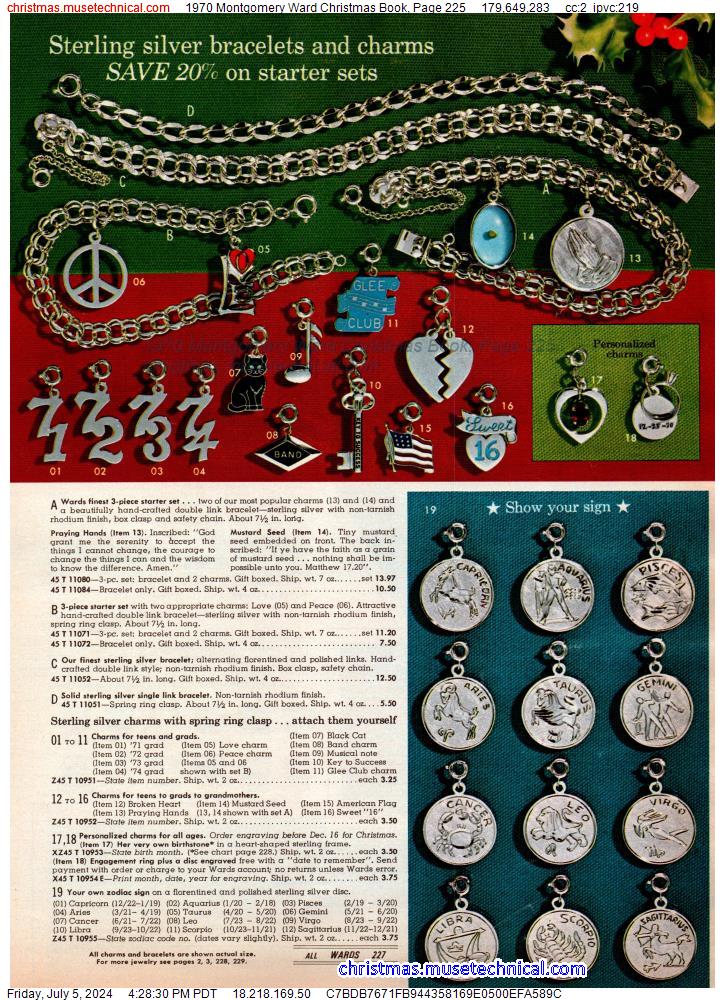 1970 Montgomery Ward Christmas Book, Page 225