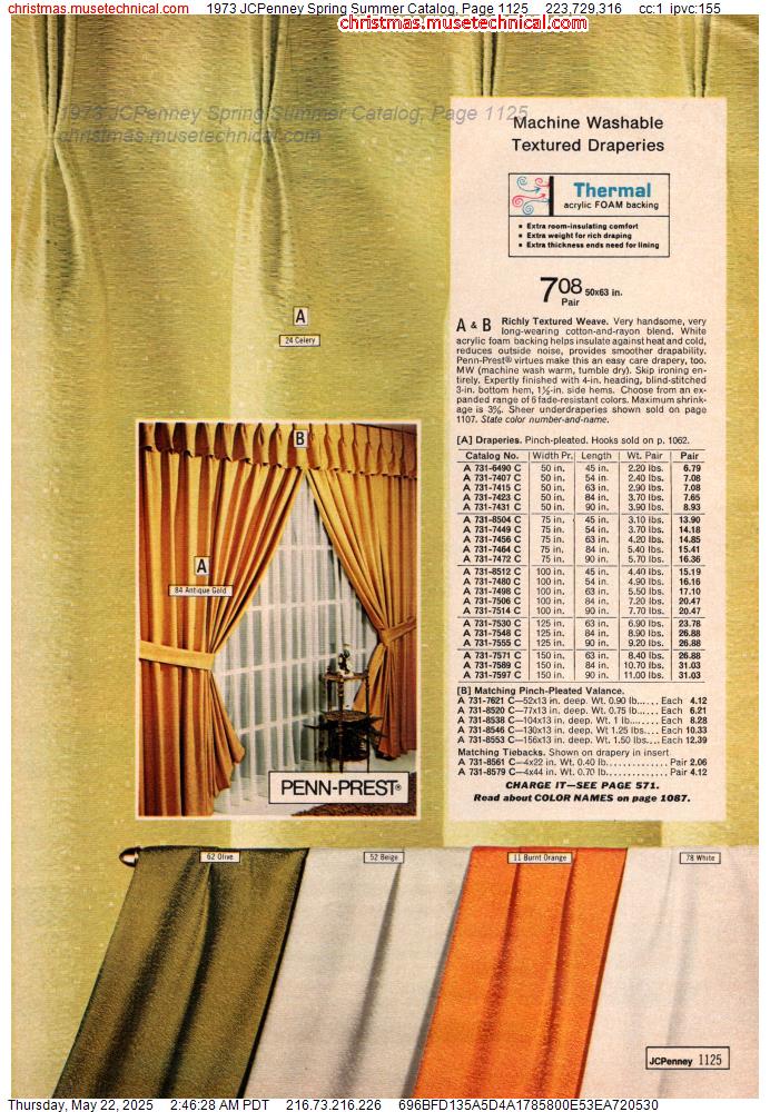 1973 JCPenney Spring Summer Catalog, Page 1125
