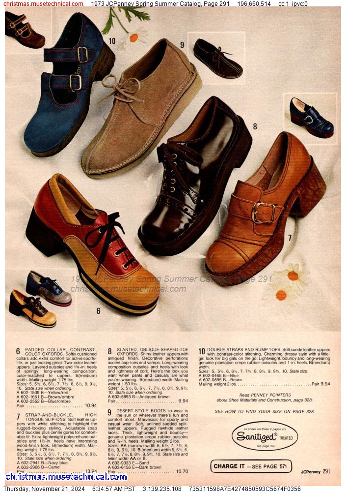 1973 JCPenney Spring Summer Catalog, Page 291