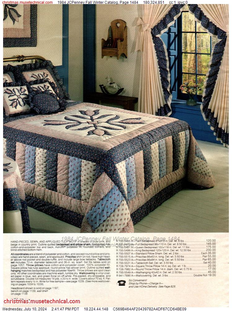 1984 JCPenney Fall Winter Catalog, Page 1484