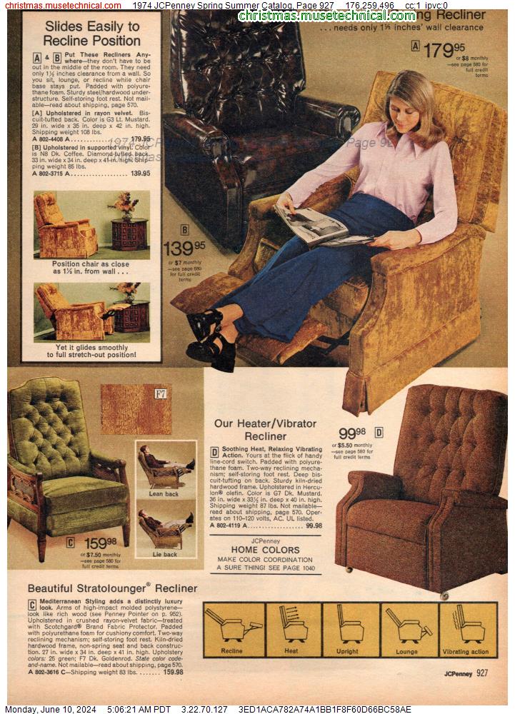 1974 JCPenney Spring Summer Catalog, Page 927