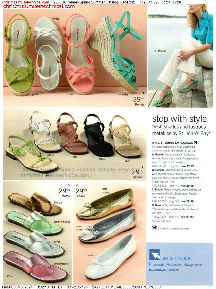 2006 JCPenney Spring Summer Catalog, Page 212