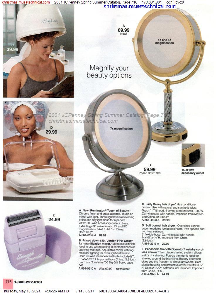 2001 JCPenney Spring Summer Catalog, Page 716
